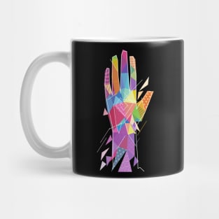 Abstract Cube Hand Mug